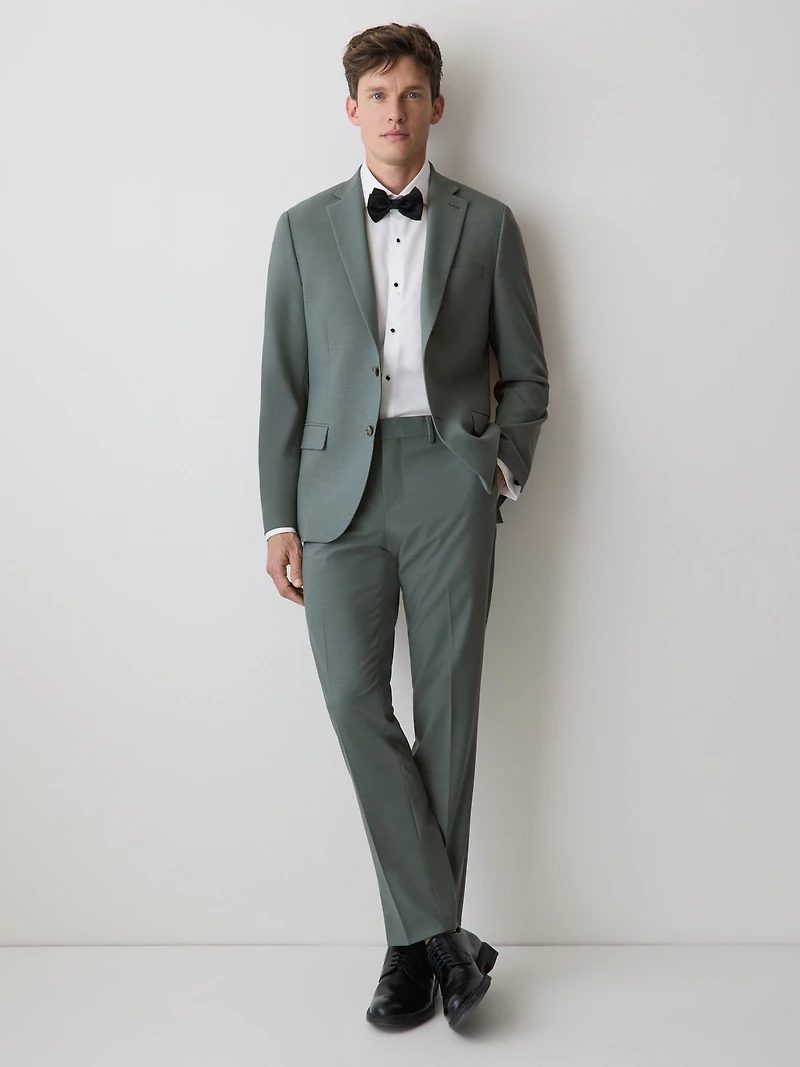 Slim-Fit Agave Suit Pant