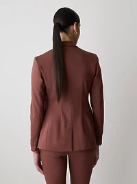 Veston Indispensable Ajusté à Boutonnage Simple