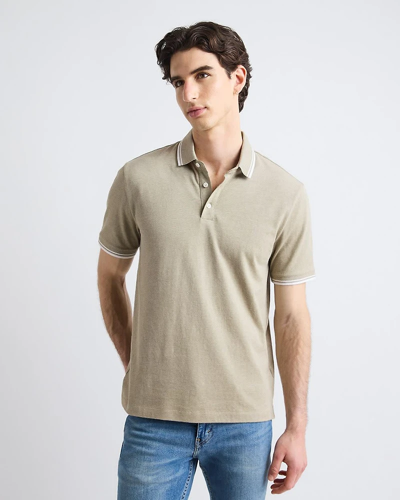 Polo CoolMax (R) à Manches Courtes