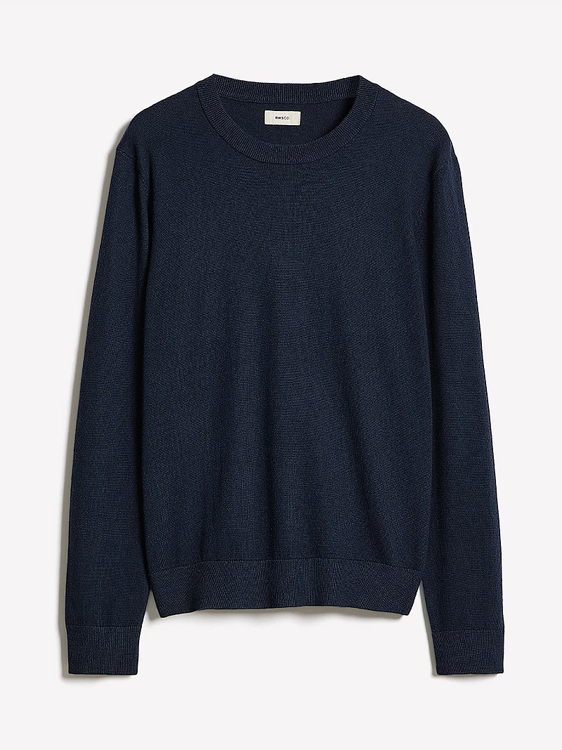 Long-Sleeve Crew-Neck Sweater