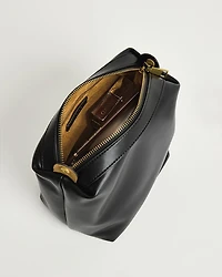 Faux Leather Bucket Bag