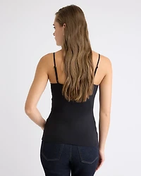 Camisole à Encolure Dégagée en Nylon
