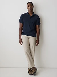 Polo Jersey à Manches Courtes en Coton Supima (R)