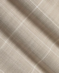 Tailored-Fit Checkered Taupe Suit Pant