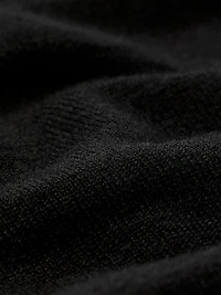 Long-Sleeve Off-the-Shoulder Merino-Wool Sweater