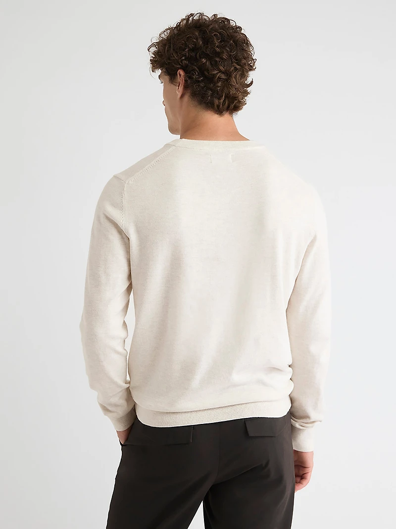 Pull à Manches Longues et Col Rond