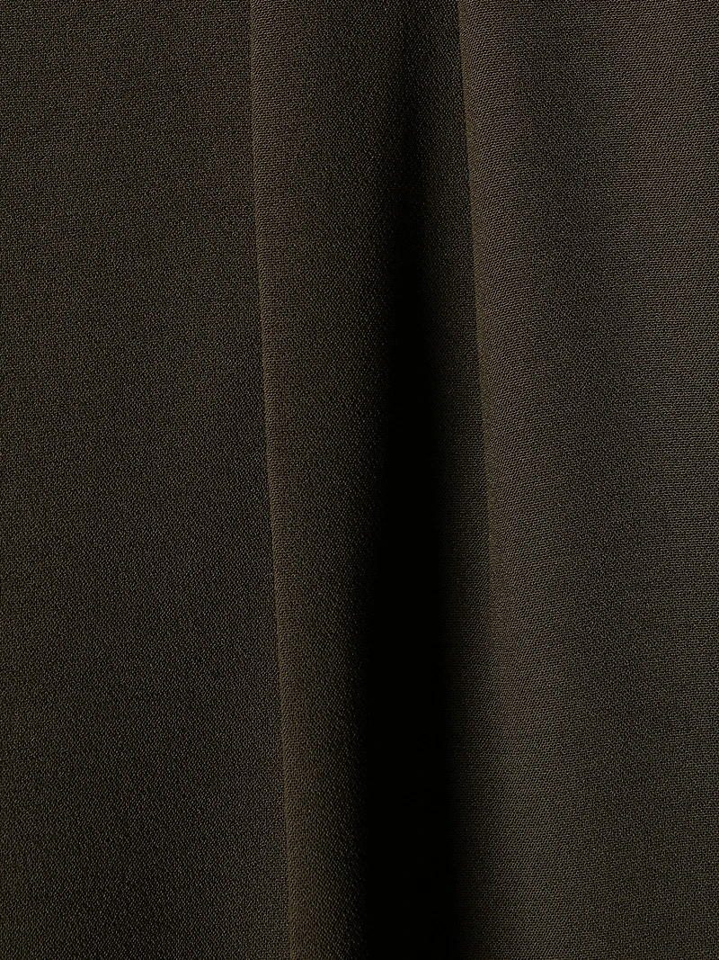 Pantalon à Jambe Large et Taille Haute