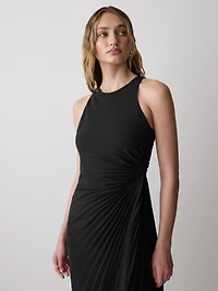 Robe Cocktail Midi Sans Manches