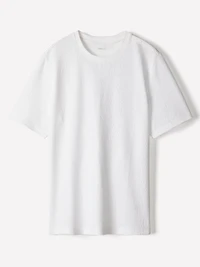 Short-Sleeve Crew-Neck Burnout T-Shirt