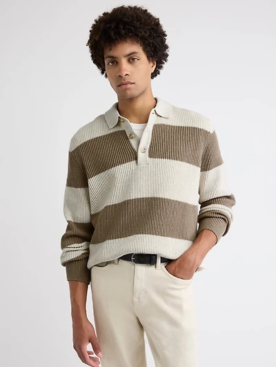 Rugby Polo Sweater
