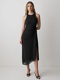 Sleeveless Midi Cocktail Dress