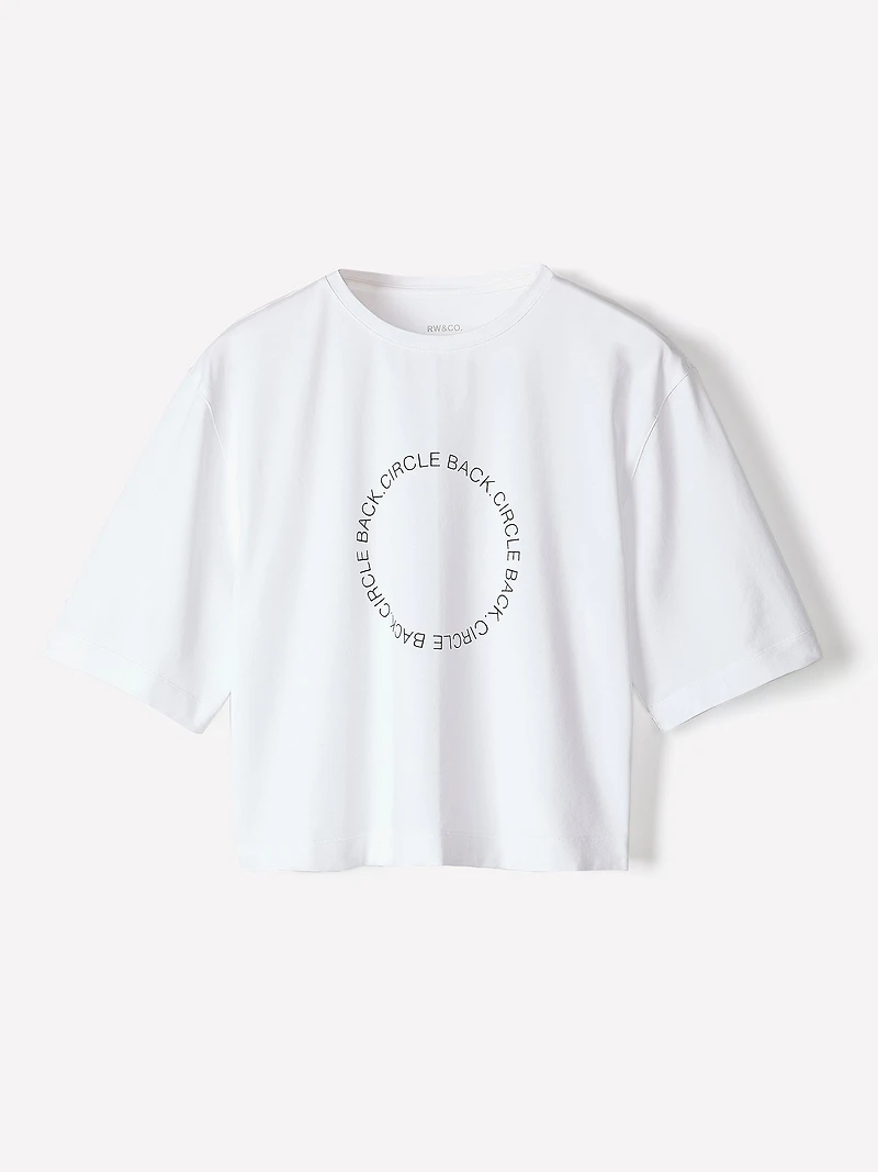 T-Shirt Ample en Coton Supima