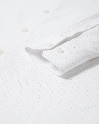 Chemise Habillée à Coupe Régulière Pois