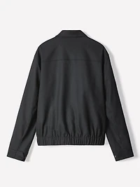 Brushed-Knit Milkman Jacket