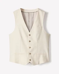 Veste de Complet en Lin Extensible