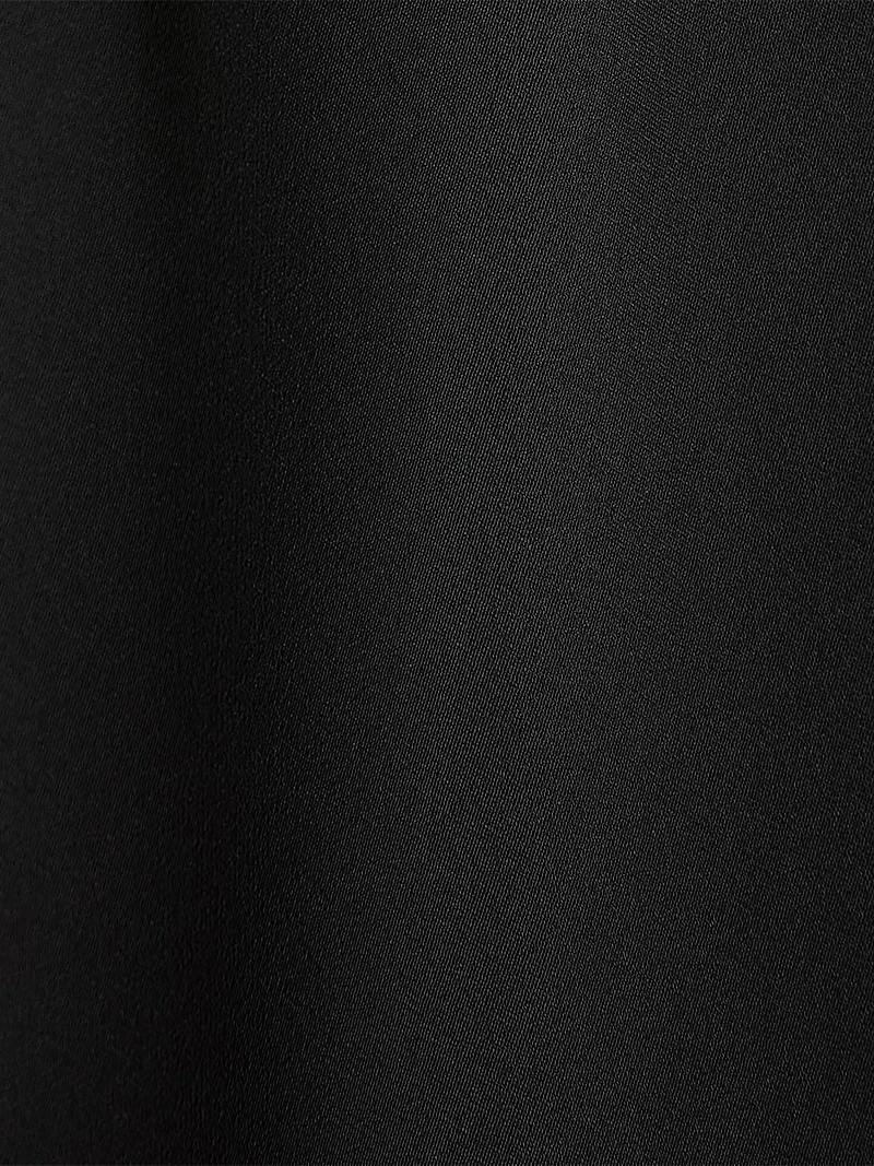 Camisole Satinée à Col Rond