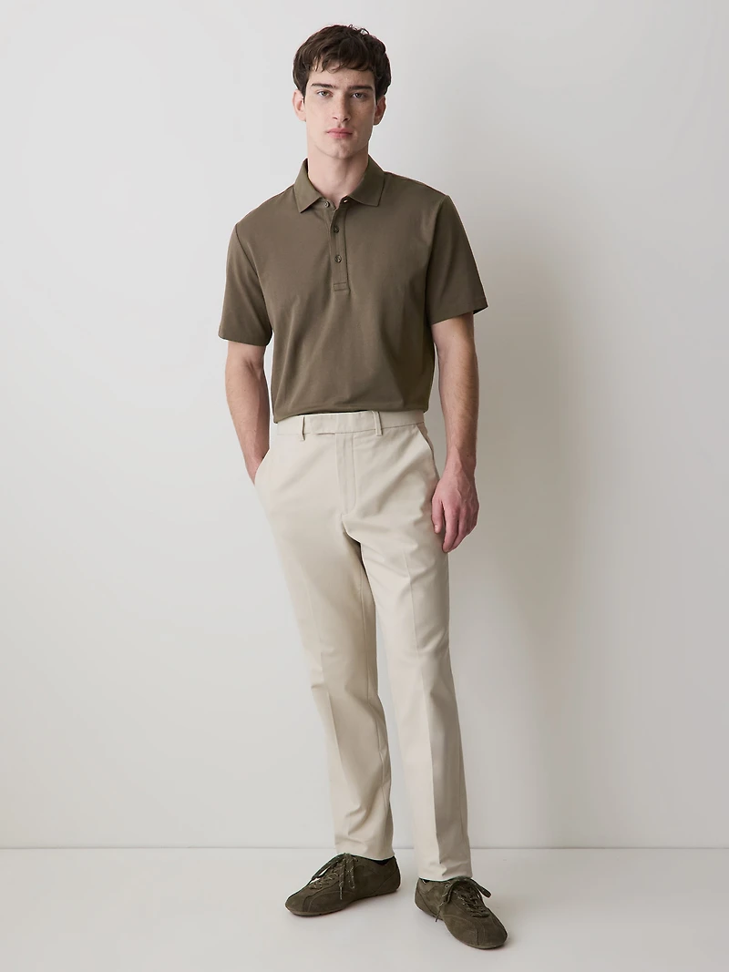 Short-Sleeve Supima (R) Cotton Polo