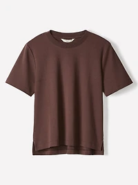 Short-Sleeve Cotton Basic Tee
