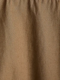 Linen-Blend Shorts with Elastic Waistband