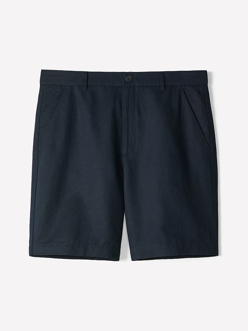 Short en Mélange de Lin