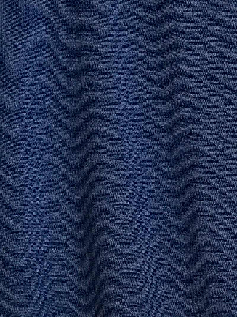 Robe Courte à Manches Courtes et Col Rond