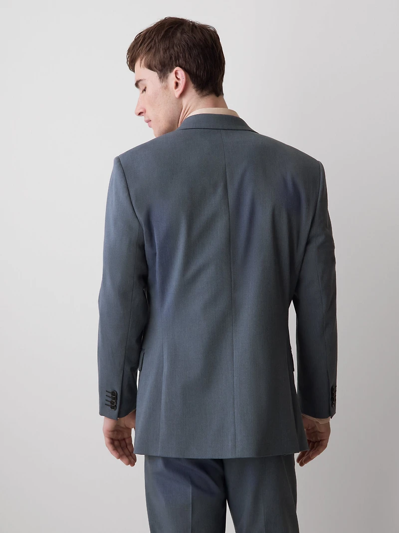 Slim-Fit Blue Suit Blazer