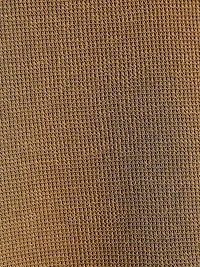 T-Shirt Gaufré à Manches Longues et Col Rond