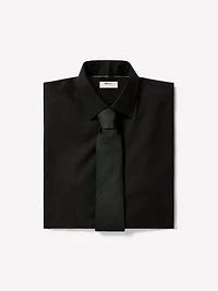 Chemise Habillée Unie à Coupe Ajustée