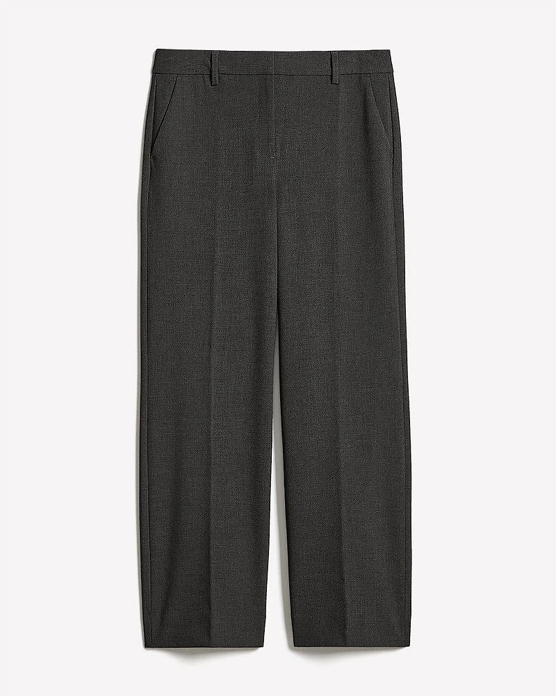 Mid-Rise Wide-Leg Heavy Twill Pant