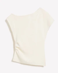 Long Asymmetrical Draped Sweater