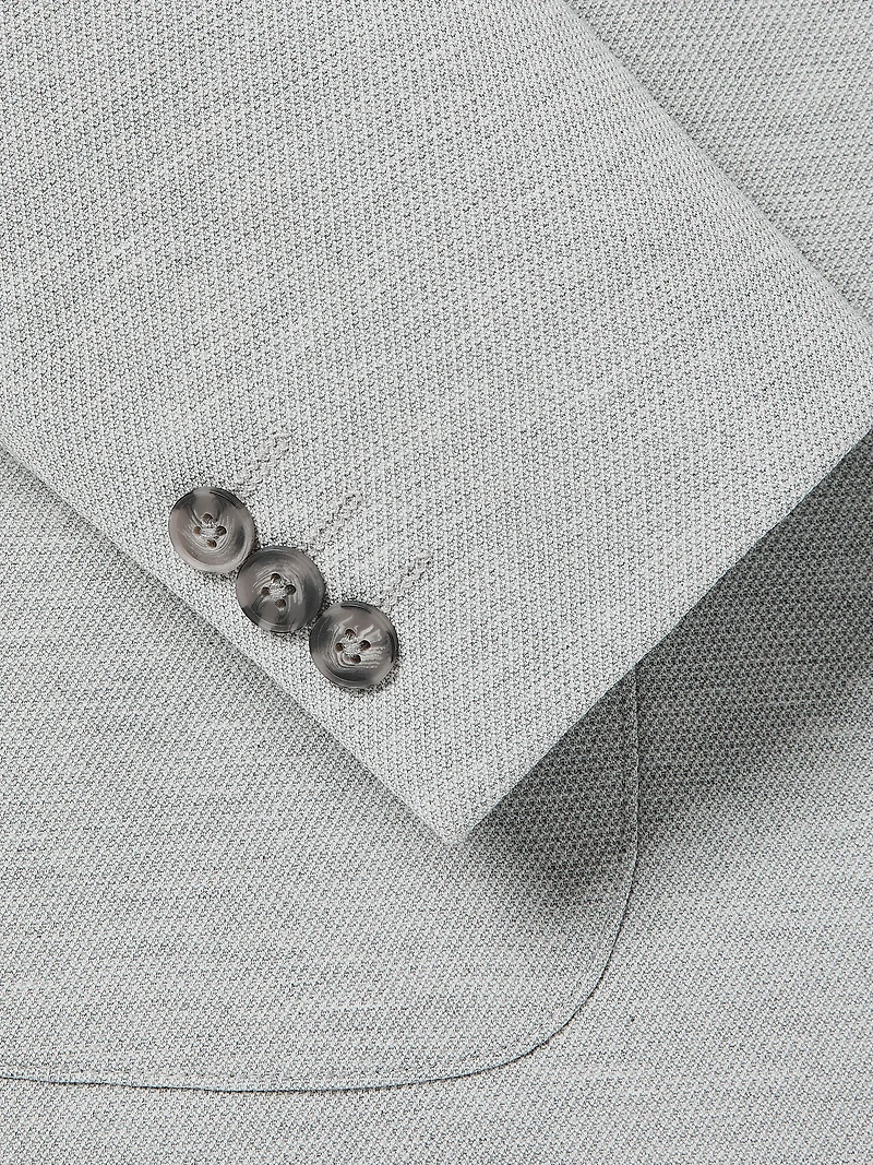 Veston en Tricot à Coupe Étroite