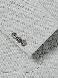 Veston en Tricot à Coupe Étroite