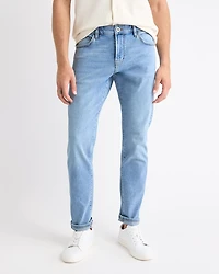 Slim-Fit Light-Wash Jeans