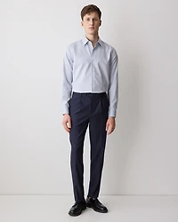 Tailored-Fit Denim-Like Dress Shirt