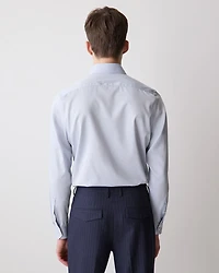 Tailored-Fit Denim-Like Dress Shirt