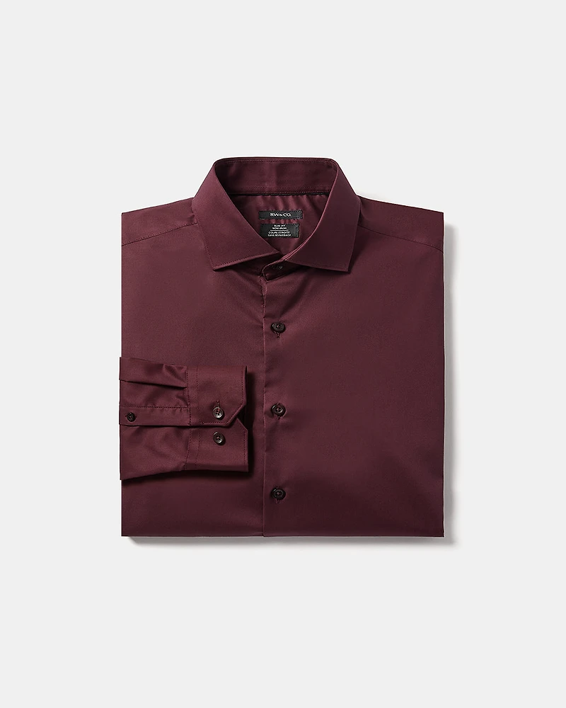 Slim Fit Stretch Dress Shirt