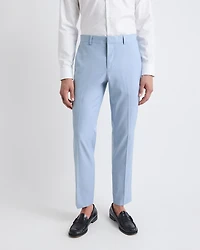 Slim-Fit Light Blue Suit Pant