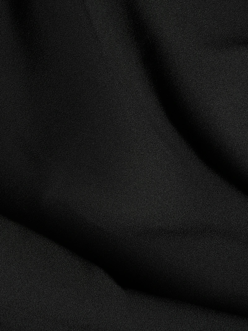 Robe Cocktail Mini Drapée à Bretelle Unique