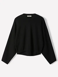 Long-Sleeve Crew-Neck Sweater