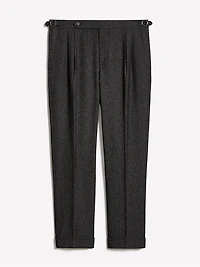 Pantalon à Jambe Fuselée en Tissu Effet Tweed