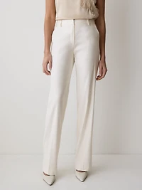 Mid-Rise Wide-Leg Pant