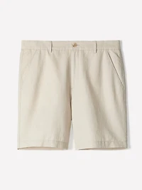 Short en Mélange de Lin