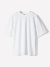 Oversized Short-Sleeve Crew-Neck Tee