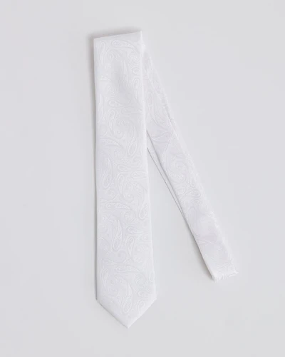 Paisley Black on Regular Tie