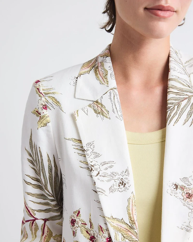Tropical Open Blazer