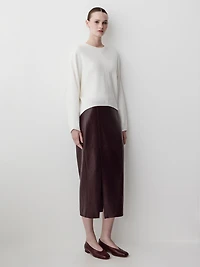 Long-Sleeve Crew-Neck Sweater
