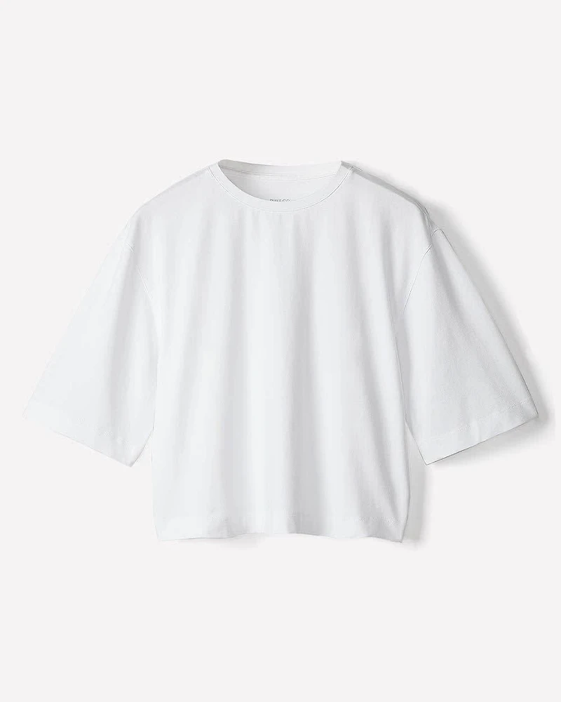 T-Shirt Ample en Coton Supima