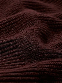 Cashmere-Blend Long-Sleeve V-Neck Sweater