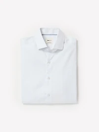 Slim-Fit Dress Shirt with Micro Dots