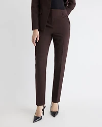 High-Rise Long Slim-Leg Pant